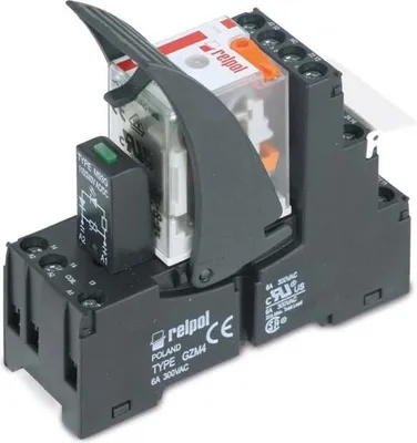 Zdjęcie produktu dla Moduł przekaźnikowy RELPOL GZM4, 230 V~