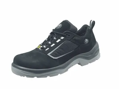 Produktbild von BATA Sicherheits-Halbschuh S2 SAXA ESD Nubukleder schwarz/grau Gr. 48 XW, Schutzstufe:S2, Größe:42, Weite:11