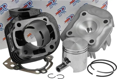 Immagine prodotto di Cilindro DR Evolution da 70 ccm, omologato Euro-2, con luce di travaso di 12 mm, compatibile con Keeway RY6 50 dal 2009 in poi