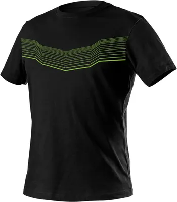 Image de NEO TOOLS T-Shirt Tee Noir PRO - T-Shirt manches courtes Crew Neck pour homme - Taille : 3XL
