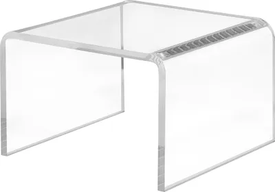 Produktbild von Dekobrücke aus Acrylglas in 75x50x75mm - Zeigis® / Warenträger / U-Ständer / Acrylständer / Warenpräsentation / Dekoständer / Dekoaufsteller / Acryl / transparent / klar / farblos