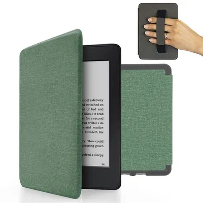 Produktbild von Hülle Kindle Paperwhite 10 Gen 2019 J9G29R 6" Handschlaufe Auto Sleep Türkis