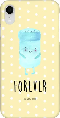 Produktbild von Mr. & Mrs. Panda Iphone XR Handyhülle Beste Freunde Salz - Gelb Pastell - Geschenk, Lustige Sprüche, Premium Kunststoff, Fehlende Keywords, Handy Case
