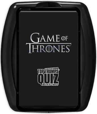 Immagine prodotto di Winning Moves Gioco di carte Game of Thrones Quiz - Gioco a quiz