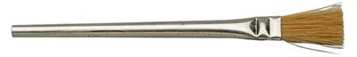 Produktbild von Lötpinsel 120 mm, 12 mm, Naturborsten in konischer flacher Blechhülse