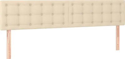 Produktbild von Kopfteile Creme 200x5x78/88 cm Stoff