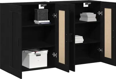 Zdjęcie produktu dla Szafka wisząca 2 pcs Dąb rzemieślniczy 69,5 x 34 x 90 cm