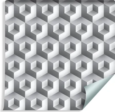 Immagine prodotto di rotolo da 10 m di carta da parati in tessuto non tessuto con motivo astratto moderno 3D XXL