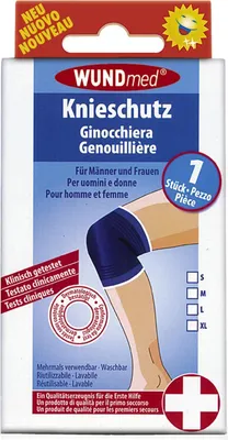 Zdjęcie produktu dla WUNDmed® 04-005M WUNDmed® Kniebandage 04-005M, Gr. M blau, 1 St.