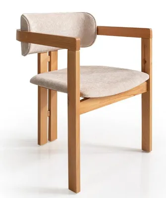 Immagine prodotto di Sedia da pranzo di design Sedia da cucina Sedia da pranzo Sedia imbottita Sedia Beige