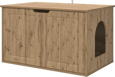 Imagen del producto de Casa para Gatos Roble Artesanal 85 x 55 x 50,5 cm