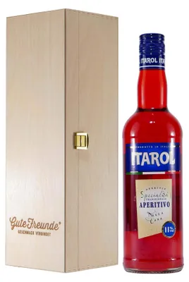 Produktbild von Itarol Aperitivo mit Geschenk-Holzkiste
