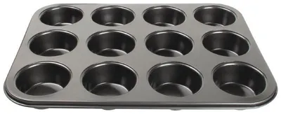 Image de Plaque Anti-Adhésive de 12 Moules à Muffins - Vogue