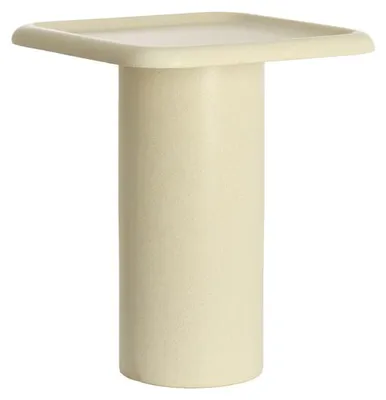 Immagine prodotto di Tavolino d'appoggio bianco in Vetroceramica elegante Light & Living Luarca