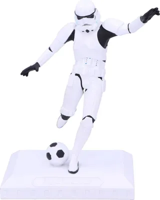 Produktbild von Nemesis Now Offizielle Stormtrooper Back of The Net-Figur (17 cm), Weiß (B5870V2)