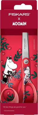 Obrázok produktu pre Fiskars Moominmamma, Dospelý, rovný strih, Samostarný, Viacfarebný, Nerezová oceľ, Univerzálne
