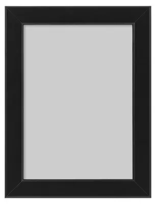 Produktbild von IKEA FISKBO Bilderrahmen A4 21x30 cm Schwarz