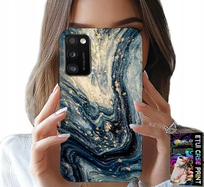 Obrázok produktu pre Puzdro Pre Samsung Galaxy A41 - Kamenné Elegantné Vzory Puzdro