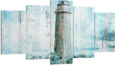 Produktbild von Bild auf Leinwand - Leinwandbild - laterne rock - 160x85cm - Wand Bild - Wanddeko - Wandbilder - Leinwanddruck - Bilder - Kunstdruck - Wanddekoration - Leinwand bilder - Wandkunst - EA160x85-3897