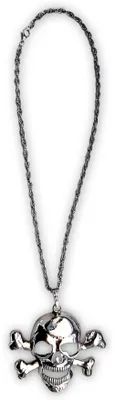Produktbild von F.I.G. - Halloween - Totenkopf-Kette Accessoires Kette Gruselkette