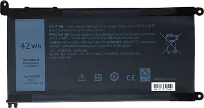 Zdjęcie produktu dla Bateria TRX WDX0R/ 11.4V/ 3600 mAh/ Li-Ion/ Dell Inspiron 5368 5378 5379 5482 5565 5567 5568 5570 7560/ nieoryginalna