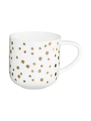 Produktbild von ASA coppa Henkelbecher, golden dots D. 9,2 cm, H. 9,5 cm, 0,4 l. 19462014