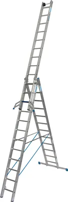Produktbild von STABILO VielzweckLeiter + S (Sicherheit) 3x12 Sprossen/Stufen, 131676