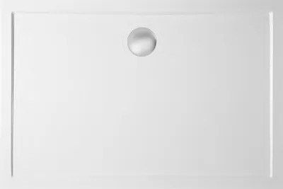 Produktbild von Gelco GALLET Gussmarmor-Duschwanne, Rechteck 120x80cm