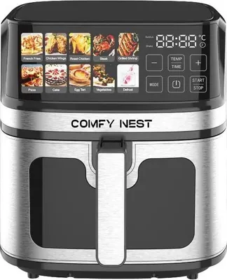 Image de Friteuse à air chaud Air fryer avec écran digital 8L 1700W Comfy Nest CN06160