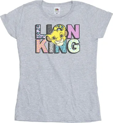 Produktbild von Disney - "The Lion King" T-Shirt für Damen BI25284 (S) (Grau)