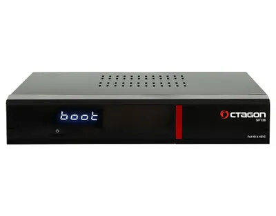 Produktbild von Octagon SF138 HD E2 Linux Red HDTV LAN CI DVB-C/T2 Receiver