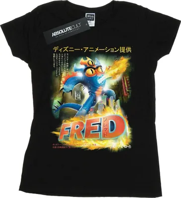 Produktbild von Disney - "Big Hero 6" T-Shirt für Damen BI15069 (S) (Schwarz)