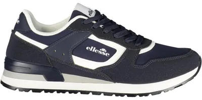 Image de Chaussure de sport pour hommes, couleur bleue : confort, style et détails contrastés