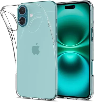 Obrázok produktu pre AVANA iPhone 16 Case Silikónový ochranný kryt Transparent TPU Clear Slim Fit Case Transparent