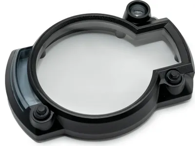 Image de Verre Koso / écran de remplacement compatible avec le tachymètre RX2N, boutons poussoirs inclus