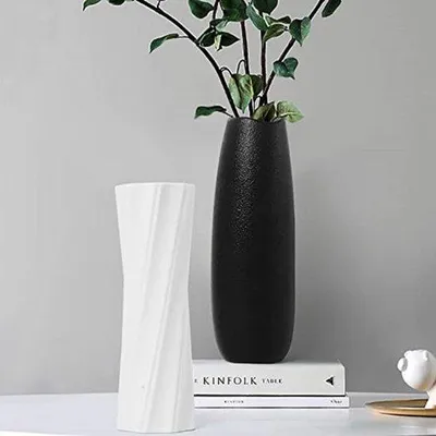 Produktbild von Famanu Vase für Wohnraumdekoration - Blumenvasen für Pampasgras und Trockenblumen