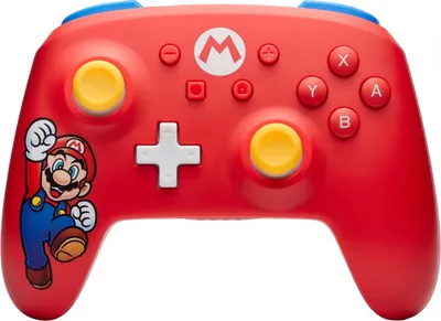 Immagine prodotto di PowerA Controller senza fili per Nintendo Switch: Mario Gioia