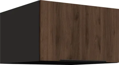 Produktbild von Aufsatzschrank Hochschrank 60 cm Küche MONZA Okapi Nußbaum Küchenzeile