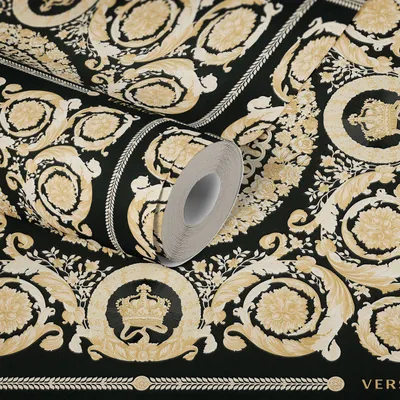 Produktbild von Versace wallpaper Barocktapete Heritage Vliestapete barock schwarz gold creme