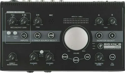 Obrázek produktu pro Mackie Big Knob Studio Monitor selector / kontroler