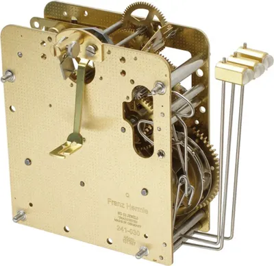 Produktbild von Hermle Heimuhrwerk Hermle 241-030, 8-Tage, Pendel 45cm , Schlag auf Gong