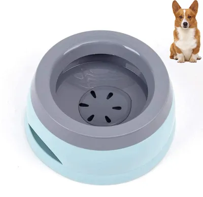 Immagine prodotto di Ciotola per acqua e cibo per cani – Ciotola per l'acqua pratica e resistente alle perdite, ideale per i viaggi – 750 ml