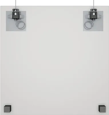 Produktbild von Abstandshalter Schaumstoff anthrazit 20x20x15 mm 40 Stück