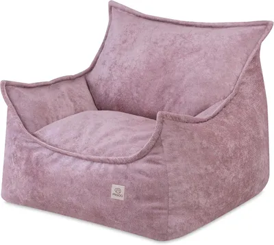 Obrázok produktu pre Detské kreslo MISIOO Roya Chenille – detské kreslo do detskej izby, mäkký detský vak na sedenie, podlahové kreslo typu bean bag, prémiová čenila, 80 x 73 x 58 cm