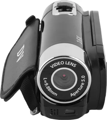 Obrázok produktu pre Prenosná digitálna videokamera s vysokým rozlíšením 1080p DV videokamera 16 MP 2,7" LCD displej 16x integrovaný zoom