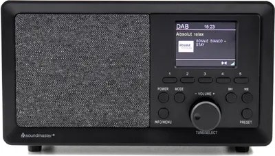 Produktbild von Soundmaster DAB350SW DAB+ Digitalradio mit USB & Farbdisplay