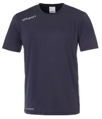 Image de Uhlsport Essential Maillot manches courtes enfants - Marine / Blanc