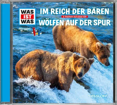 Produktbild von Was ist was Hörspiel-CD: Bären/ Wölfe