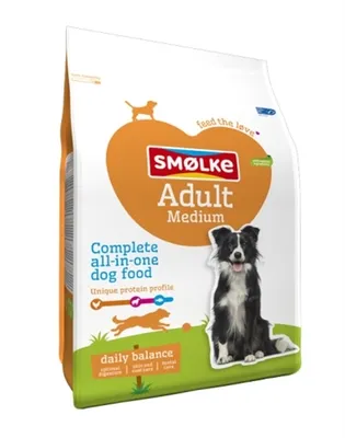 Productafbeelding van Smolke, hondenvoer voor volwassen honden, medium formaat