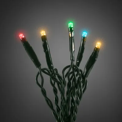 Produktbild von Konstsmide Micro LED Lichterkette, verschweißt, 200 bunte Dioden, 24V I